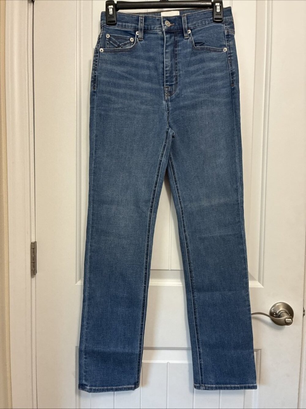 Unpublished Jeans SLOANE High Rise Cropped 27” x 28” Rise Is 11.5”